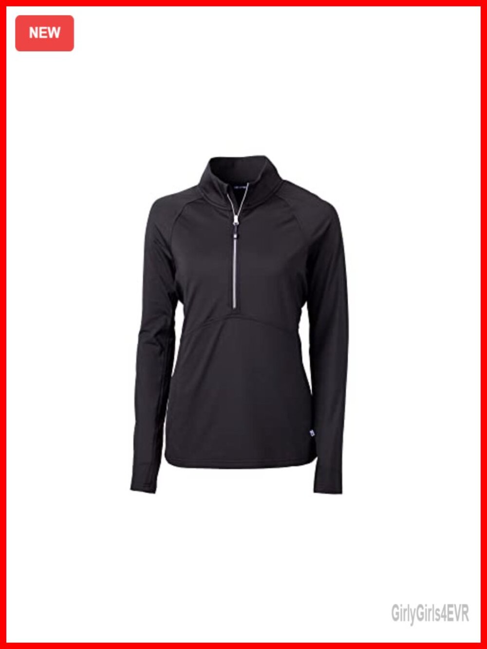 Cutter & Buck Womens Long Sleeve Adapt Eco Knit Half Zip Pullover